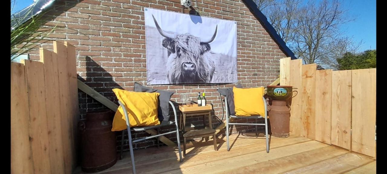 De Huifkar, Trekkershut Bij Sneek Hotel Hommerts Exterior foto